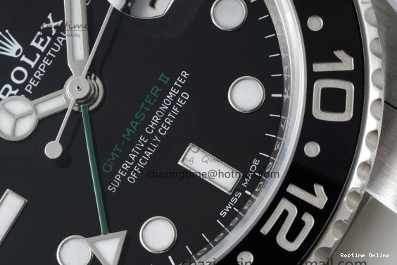 1219 RelaxedFit GMT Master II 116710 LN 904L SS C+F 1:1 Best Edition Black Dial on Oyster Bracelet VR3285 CHS 2252